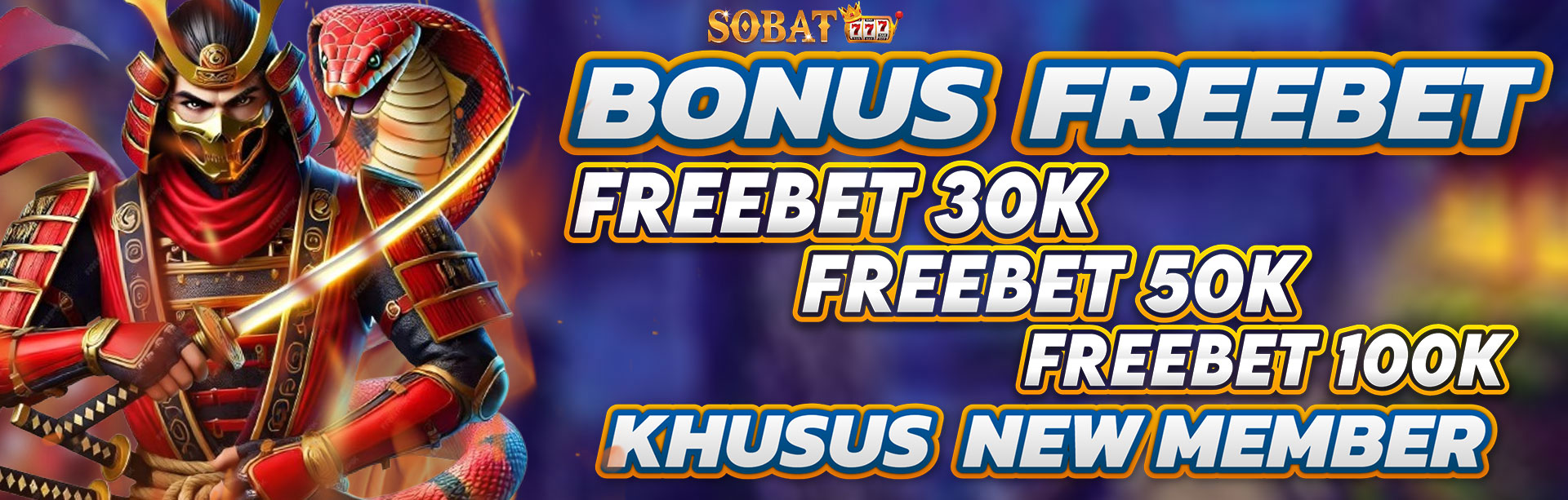 BONUS FREEBET NEW MEMBER