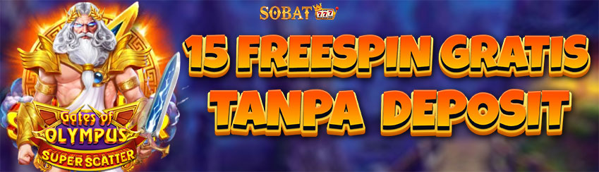 15 FREESPIN GRATIS TANPA DEPOSIT