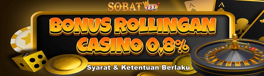 BONUS ROLLINGAN CASINO 0.8%